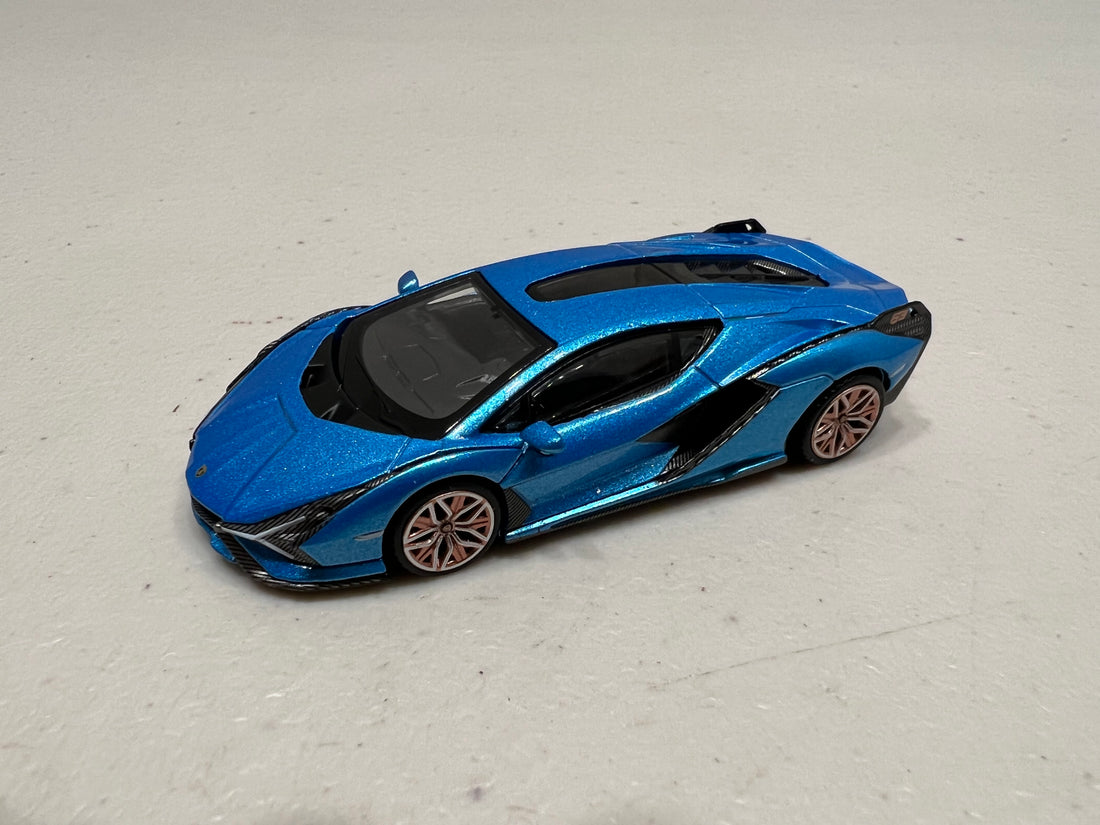 Lamborghini Sián FKP 37 Ble Aegir - 1:64 Scale Diecast Model - Mini GT