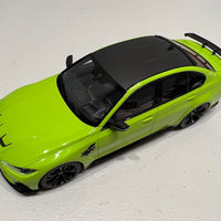 BMW AC Schnitzer M3 Competition (G80) Sao Paulo Yellow - 1:18 Scale Resin Model Car - TOPSPEED