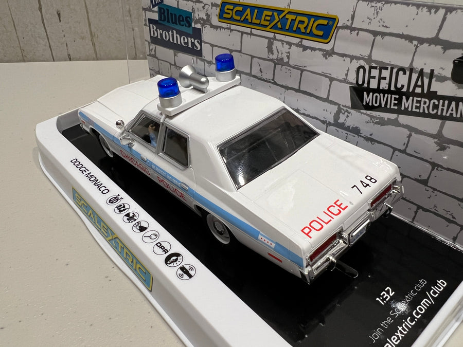 Scalextric Dodge Monaco Blues Brothers Chicago Police