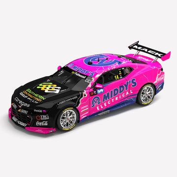 *PRE-ORDER* Bryce Fullwood - Brad Jones Racing Middy’s Electrical #14 Chevrolet Camaro ZL1 - 2024 Supercars Championship Season - 1:18 Scale Diecast Model - AUTHENTIC COLLECTABLES