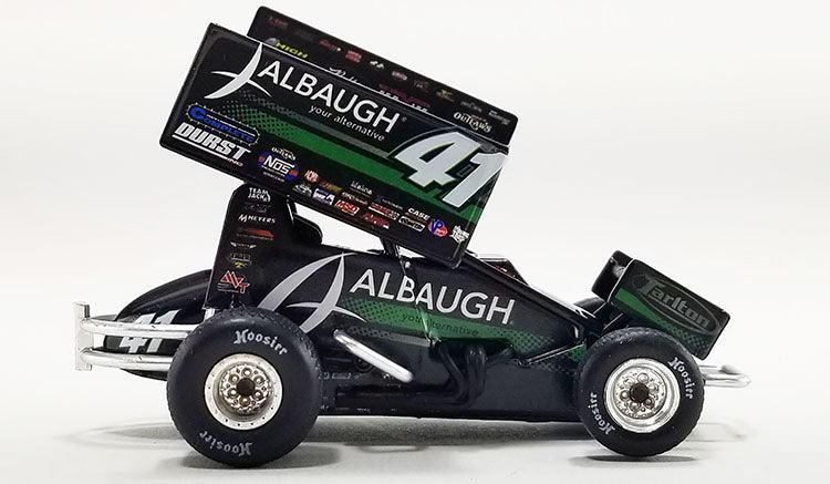 *PRE-ORDER* 2023 #41 ALBAUGH/ MVT SPRINT CAR - CARSON MACEDO - 1:50 SCALE DIECAST MODEL