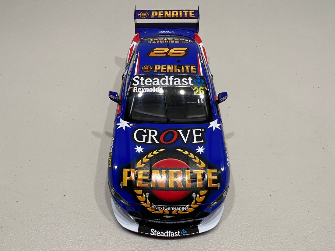 FORD GT MUSTANG - PENRITE RACING - REYNOLDS/YOULDEN #26 - REPCO Bathurst 1000 - 1:18 Scale Diecast Model Car - BIANTE