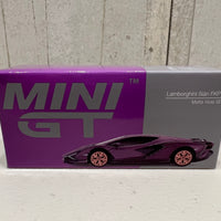 Lamborghini Sián FKP 37 Matte Viola SE30 - HK Exclusive - 1:64 Scale Diecast Model - Mini GT