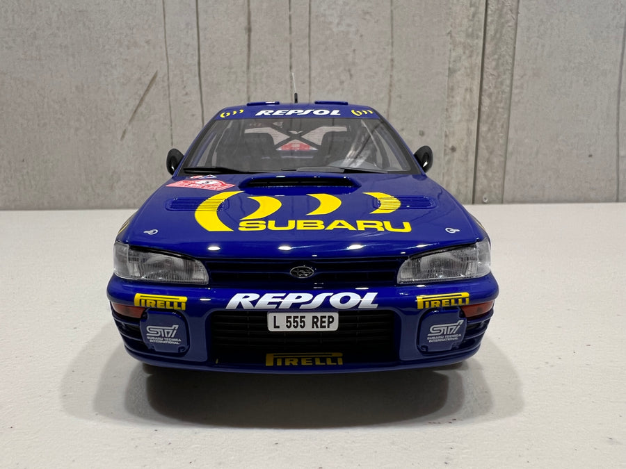 Subaru Impreza 1995 Monte-Carlo (#5) - 1:18 Scale Diecast Model Car