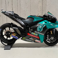 VALENTINO ROSSI 2021 YAMAHA YZR-M1 -TEAM PETRONAS YAMAHA SRT - 1:12 MOTOGP 2021 DIECAST MODEL