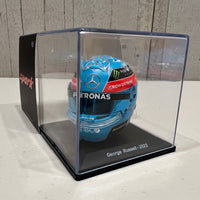 Mercedes-AMG Petronas F1 Helmet - Brazilian GP 2022 - George Russell - 1:5 Scale Resin Model Helmet