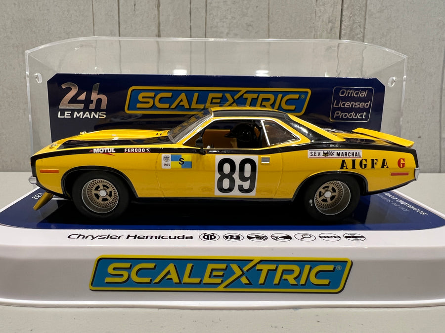 Scalextric Chrysler Hemicuda Lemans 1975