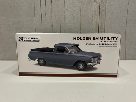 HOLDEN EH UTILITY GUNDAGAI GRAY 1:18 DIECAST - Classic Carlectables - RRP $299  NOW                               $269