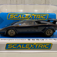 Scalextric Lamborghini Countach Blue and Gold