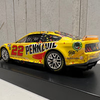 JOEY LOGANO 2022 PENNZOIL LAS VEGAS RACED WIN 1:24 ELITE DIECAST