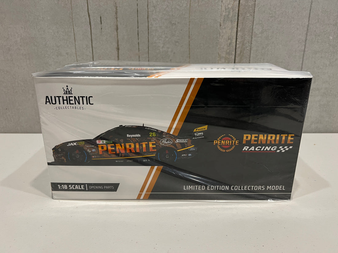 David Reynolds - Penrite Racing #26 Ford Mustang GT - 2022 Darwin Triple Crown Indigenous Round - 1:18 Scale Diecast Model - Authentic Collectables - RRP $275 NOW $225