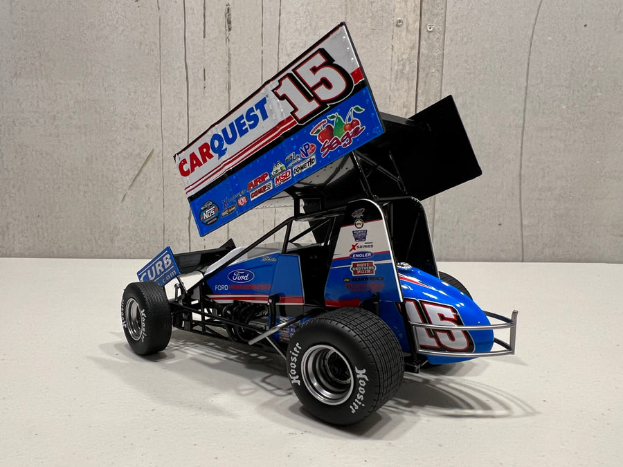 2023 #15 CARQUEST SPRINT CAR - DONNY SCHATZ - 1:18 SCALE DIECAST