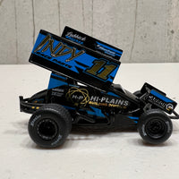 2022 #11 HI-PLAINS BUILDING SPRINT CAR - BUDDY KOFOID - FIRST WORLD OF OUTLAWS WIN - 1:50 SCALE DIECAST MODEL