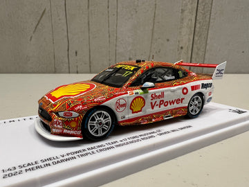 WILL DAVISON - Shell V-Power Racing Team #17 Ford Mustang GT - 2022 Darwin Triple Crown Indigenous Round - 1:43 Scale Diecast Model - Authentic Collectables