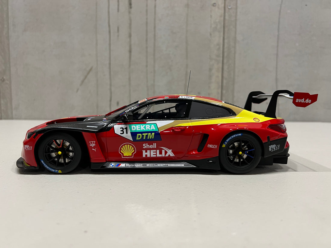 BMW M4 GT3 #31 Schubert Motorsport 2022 DTM Lausitzring Winner - 1:18 Scale Resin Model Car - Topspeed