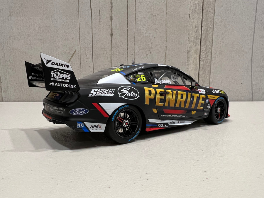 David Reynolds - Penrite Racing #26 Ford Mustang GT - 2022 Repco Supercars Championship Season - 1:18 Scale Diecast Model - AUTHENTIC COLLECTABLES