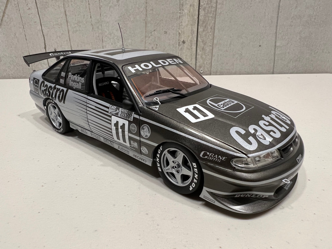 HOLDEN VS COMMODORE 1997 BATHURST WINNER 25th ANNIVERSARY SILVER LIVERY 1:18 DIECAST MODEL - RRP $299 NOW $249