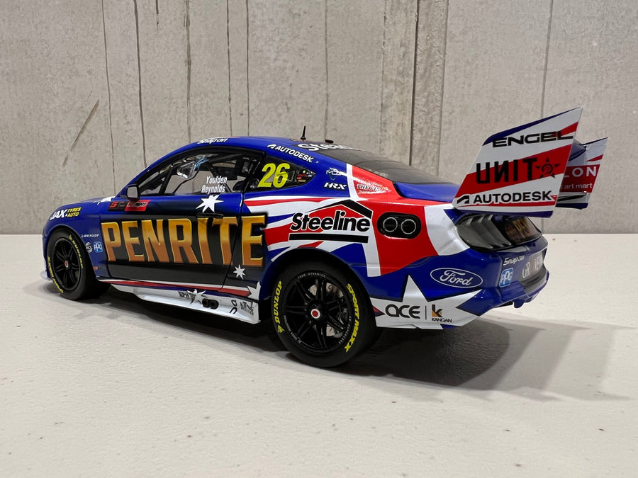 FORD GT MUSTANG - PENRITE RACING - REYNOLDS/YOULDEN #26 - REPCO Bathurst 1000 - 1:18 Scale Diecast Model Car - BIANTE