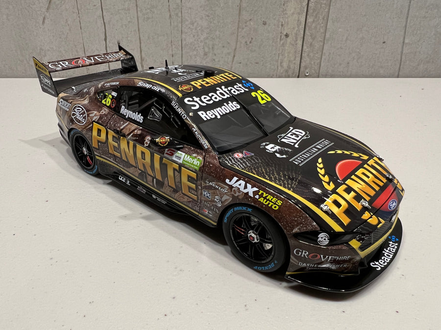 David Reynolds - Penrite Racing #26 Ford Mustang GT - 2022 Darwin Triple Crown Indigenous Round - 1:18 Scale Diecast Model - Authentic Collectables - RRP $275 NOW $225