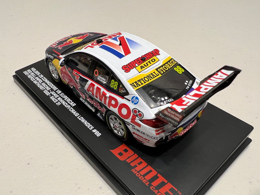 HOLDEN ZB COMMODORE - RED BULL AMPOL RACING - WHINCUP/LOWNDES #88 - REPCO Bathurst 1000 - 1:43 Scale Diecast Model Car- BIANTE