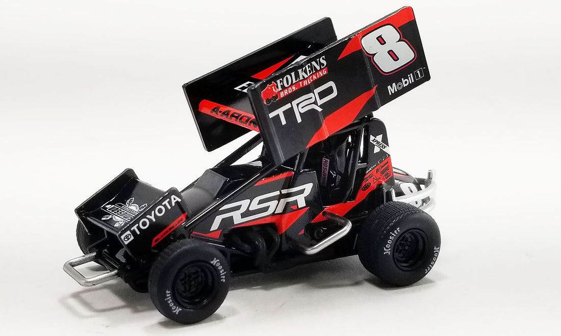 *PRE-ORDER* 2023 #8 RSR SPRINT CAR - AARON REUTZEL - 1:50 SCALE DIECAST MODEL