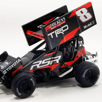 *PRE-ORDER* 2023 #8 RSR SPRINT CAR - AARON REUTZEL - 1:50 SCALE DIECAST MODEL