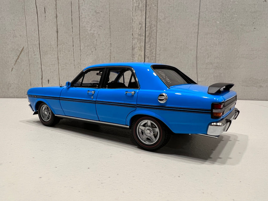 FORD XY FALCON PHASE III GT-HO - TRUE BLUE 1:18 SCALE DIECAST MODEL