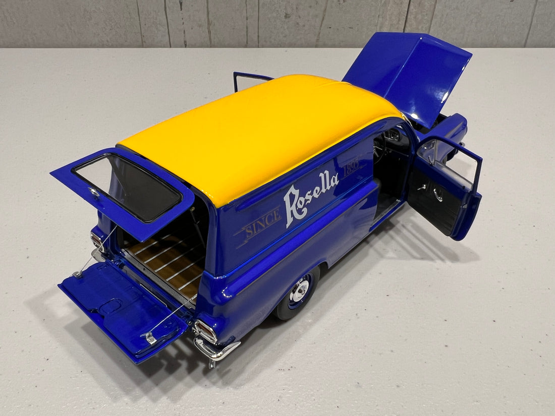 HOLDEN EH PANEL VAN - ROSELLA "TASTES OF AUSTRALIA COLLECTION" 1:18 DIECAST