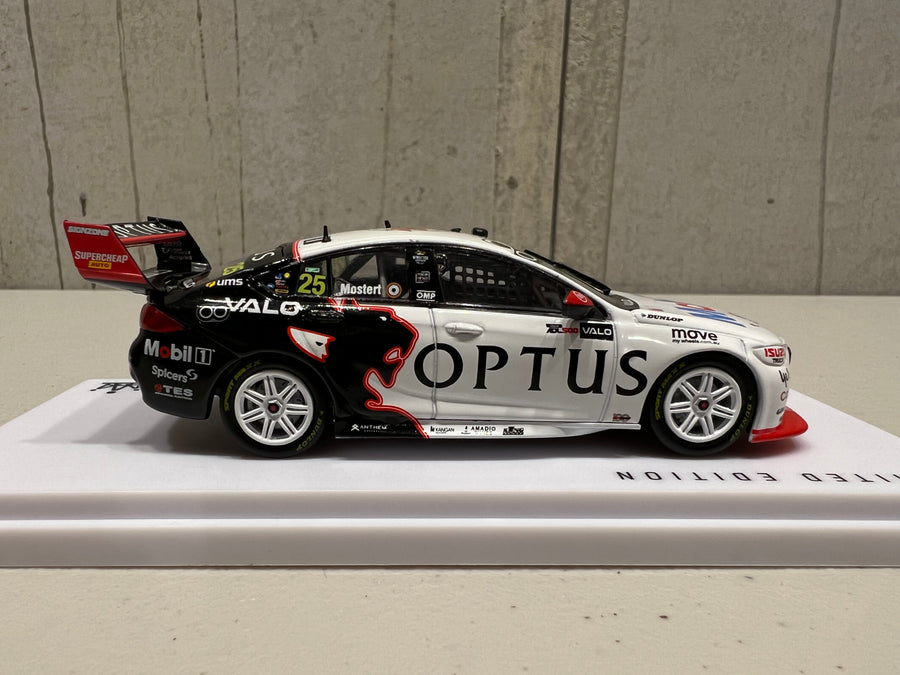 Chaz Mostert - Mobil 1 Optus Racing #25 Holden ZB Commodore - 2022 Adelaide 500 Holden Tribute Livery - 1:43 Scale Diecast Model - AUTHENTIC COLLECTABLES