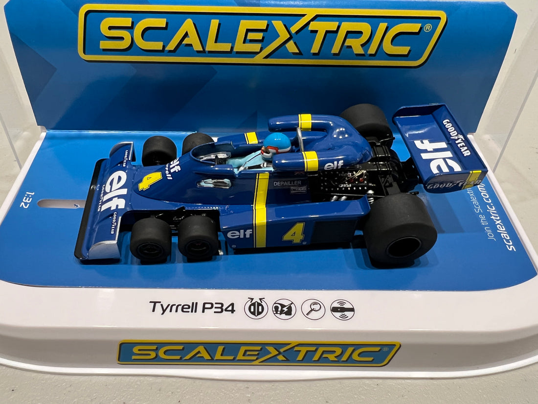 Scalextric C4328 Tyrrell P34 1976 Spanish GP