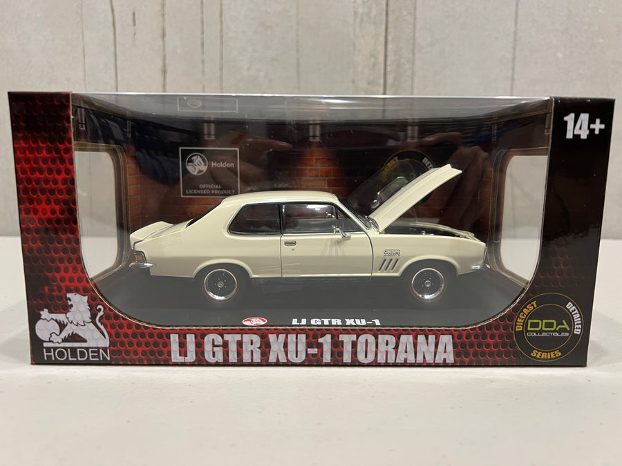 CUSTARD LJ GTR XU-1 TORANA - 1:24 SCALE DIECAST MODEL - DDA