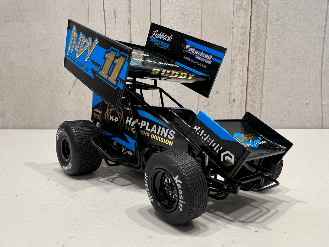 2022 #11 HI-PLAINS BUILDING SPRINT CAR - BUDDY KOFOID - FIRST WORLD OF OUTLAWS WIN - 1:18 SCALE DIECAST MODEL