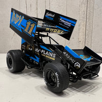 2022 #11 HI-PLAINS BUILDING SPRINT CAR - BUDDY KOFOID - FIRST WORLD OF OUTLAWS WIN - 1:18 SCALE DIECAST MODEL