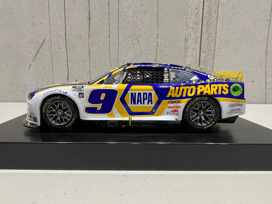 CHASE ELLIOTT 2022 NAPA TALLADEGA RACED WIN 1:24 ELITE DIECAST