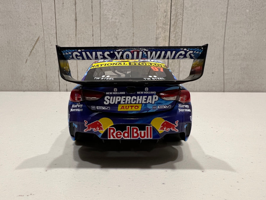 2022 HOLDEN ZB COMMODORE - RED BULL AMPOL RACING - SHANE VAN GISBERGEN #97 - Merlin Darwin Triple Crown Race 16 - 3RD PLACE - 1:18 Scale Diecast Model - BIANTE