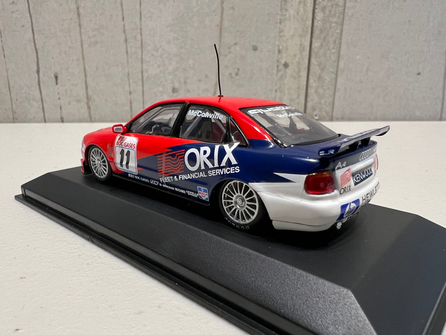 Cameron McConville #11 Team Orix Audi A4 Quatro 1997 Australian Super Touring Series - 1:43 Scale Diecast Model - MINICHAMPS