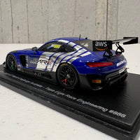 MERCEDES-AMG GT3 - 2022 GT WORLD CHALLENGE AUSTRALIA - TRIPLE EIGHT RACE ENGINEERING #888 - VAN GISBERGEN/PRINCE IBRAHIM - PHILLIP ISLAND GRAND PRIX CIRCUIT - RACE 1 - 3RD PLACE - 1:43 SCALE