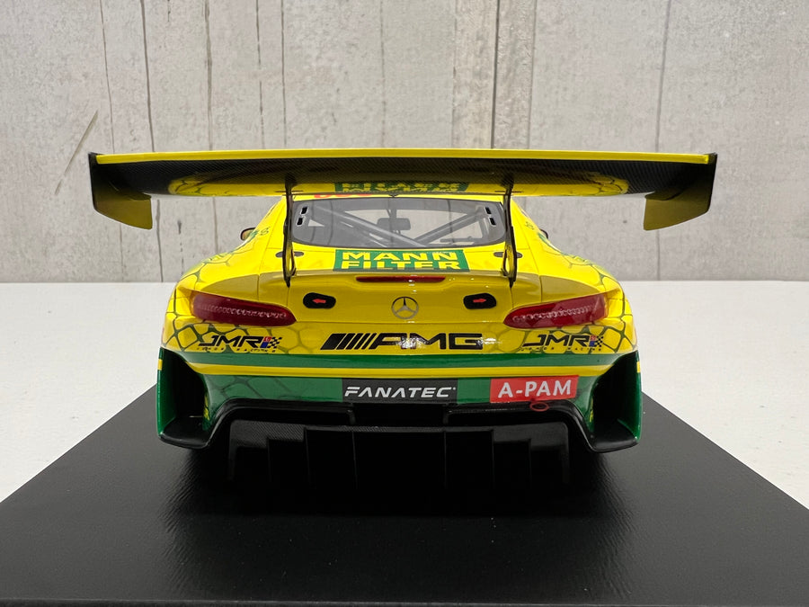 MERCEDES-AMG GT3 - 2022 BATHURST  12-HOUR - TRIPLE EIGHT RACE  ENGINEERING #888 - FEENEY/VAN  GISBERGEN/IBRAHIM - 3RD PLACE - 1:18 SCALE