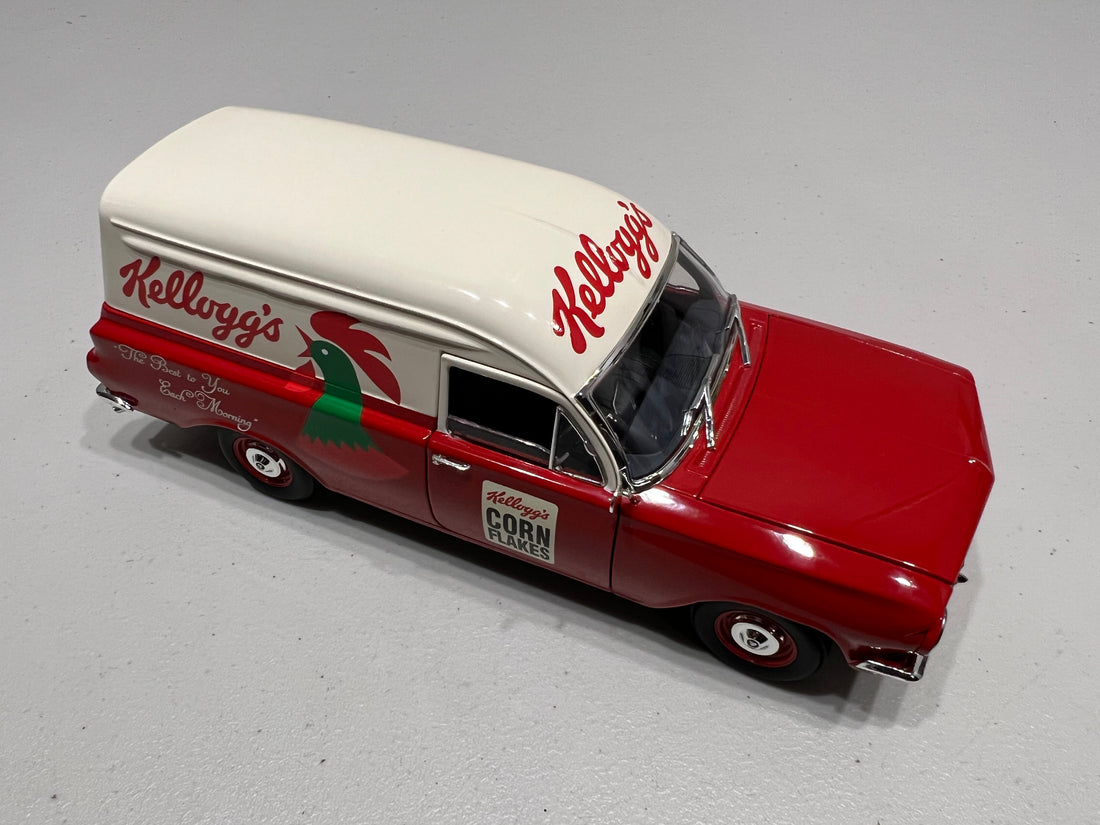 HOLDEN EH PANEL VAN KELLOGG’S "TASTES OF AUSTRALIA COLLECTION"- 1:18 SCALE DIECAST