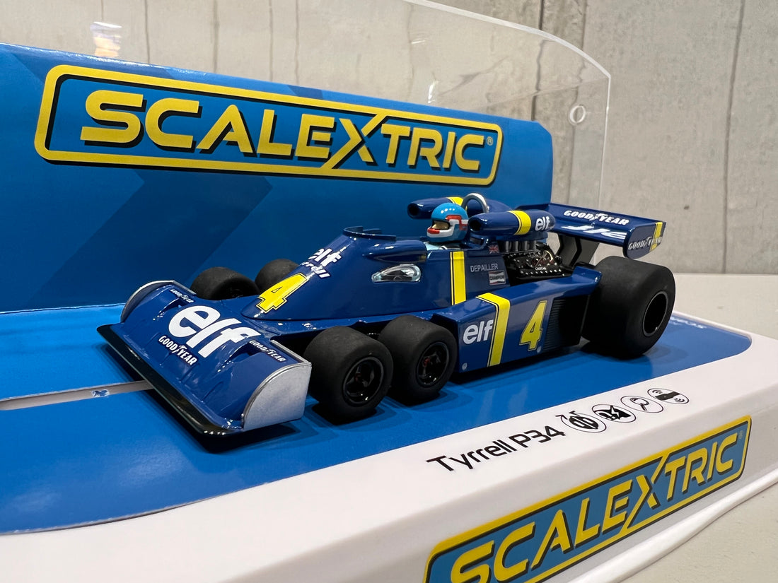 Scalextric C4328 Tyrrell P34 1976 Spanish GP