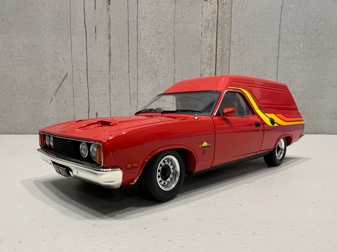 FORD XC SUNDOWNER RED FLAME - 1:18 DIECAST MODEL- RRP $299 NOW $249.99