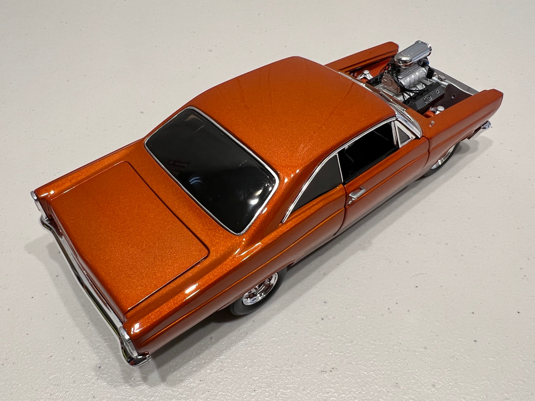 1967 FORD FAIRLANE BLOWN 427 SOHC STREET MACHINE - 1:18 SCALE DIECAST MODEL - ACME