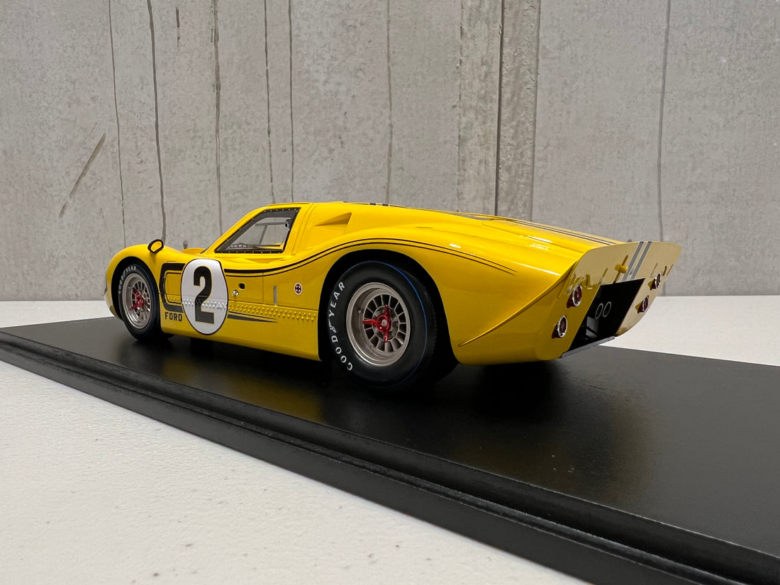 1/43 Spark 1967 Ford GT40 Mk IV #2 4th 24h LeMans Shelby American Inc.  Bruce McLaren, Mark Donohue Car Model 