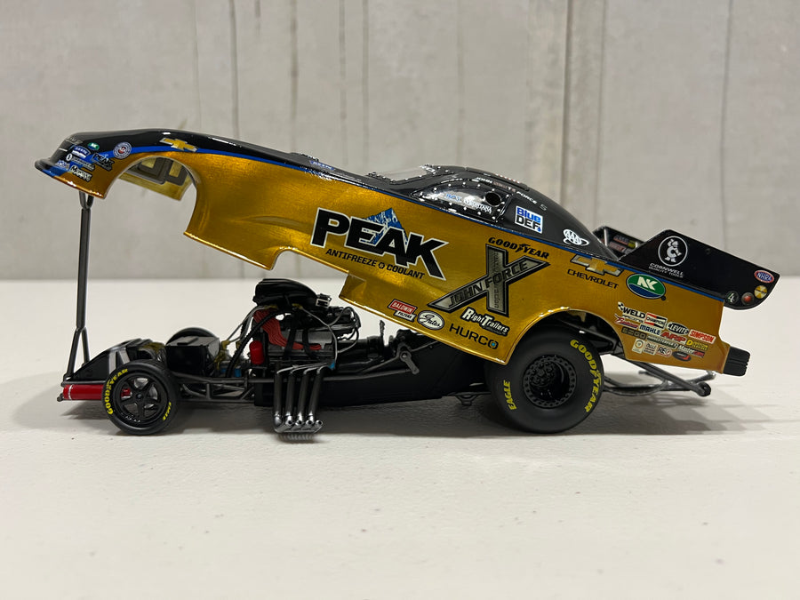 2023 John Force – PEAK 50th Anniversary SPECIAL PAINT SCHEME - 1:24 Scale Diecast Model - AutoWorld