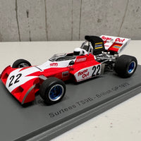 Surtees TS9B No.22 British GP 1972 - Tim Schenken - 1:43 Scale Resin Model Car - Spark