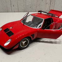 Lamborghini Miura SVR - Red / Black - 1:18 Scale Diecast Model Car - Kyosho