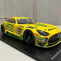 MERCEDES-AMG GT3 - 2022 BATHURST  12-HOUR - TRIPLE EIGHT RACE  ENGINEERING #888 - FEENEY/VAN  GISBERGEN/IBRAHIM - 3RD PLACE - 1:18 SCALE