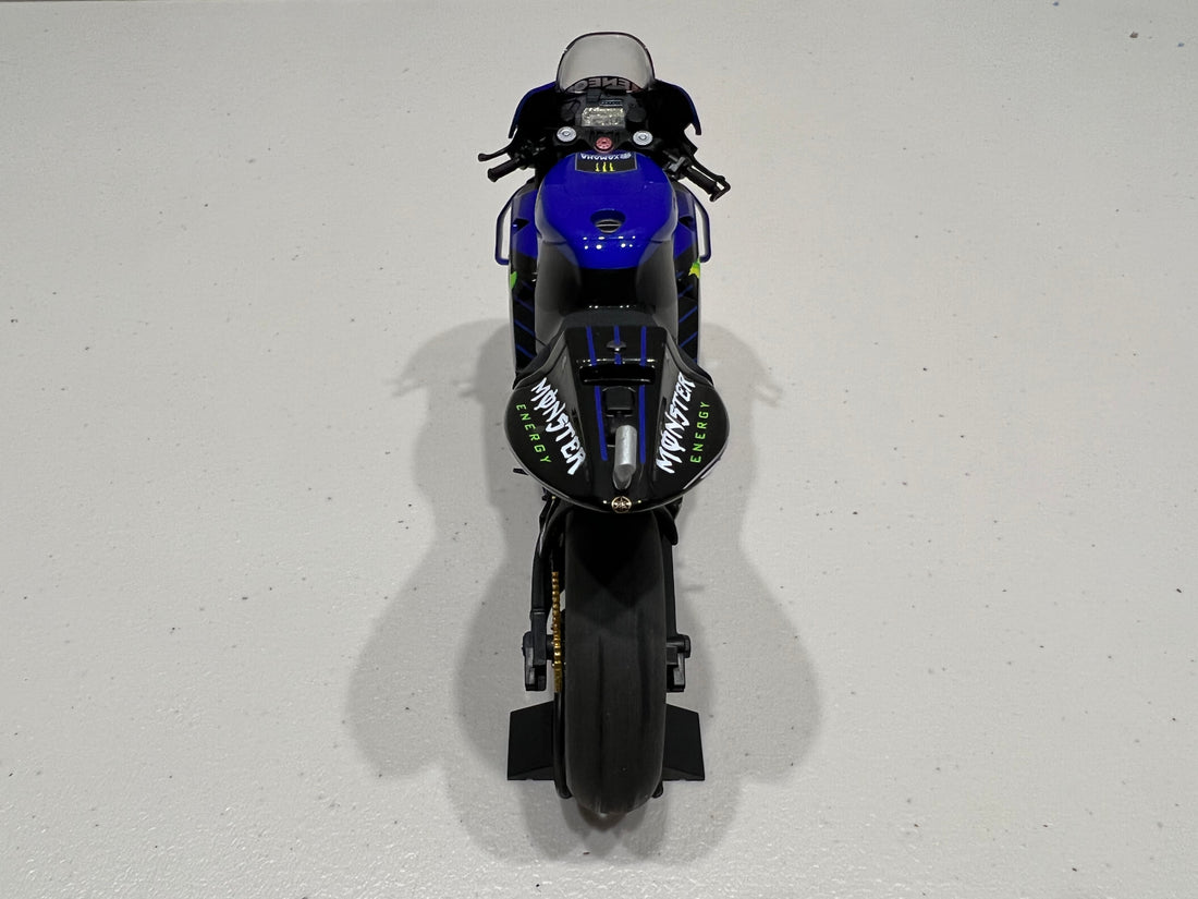 FABIO QUARATAGO 2021 YAMAHA YZR M1 MONSTER ENERGY YAMAHA 1:12 MOTOGP WORLD CHAMPION DIECAST MODEL