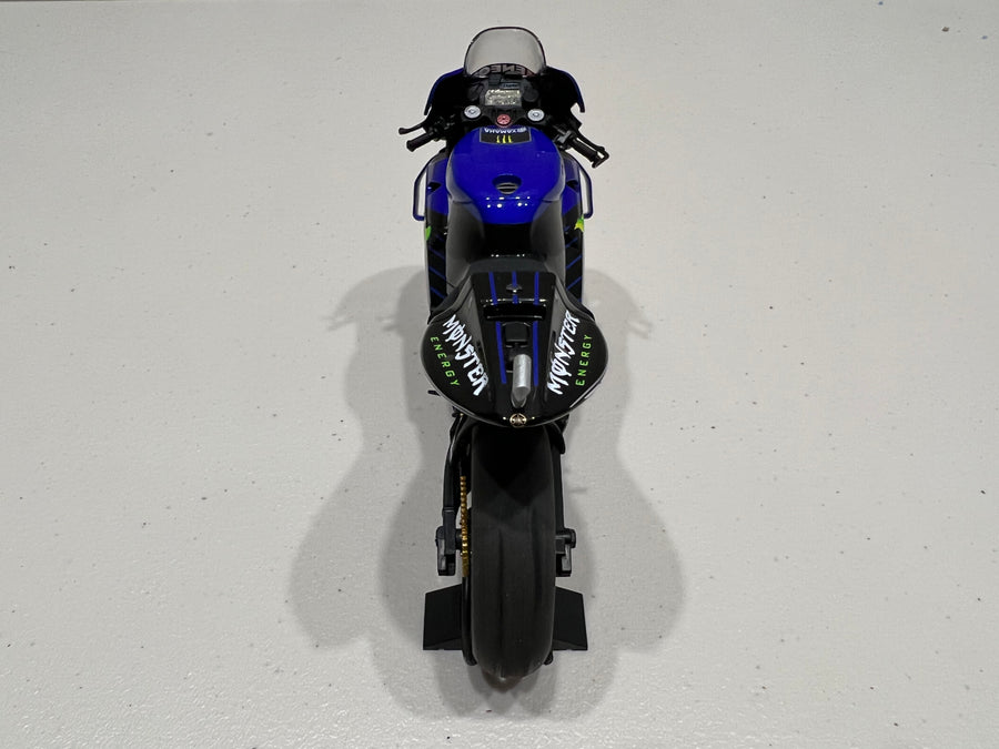 FABIO QUARATAGO 2021 YAMAHA YZR M1 MONSTER ENERGY YAMAHA 1:12 MOTOGP WORLD CHAMPION DIECAST MODEL