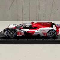 TOYOTA GR010 HYBRID No.7 TOYOTA GAZOO Racing - 2nd 24H Le Mans 2022 - M. Conway - K. Kobayashi - J. M. López - 1:43 Scale Resin Model Car - Spark